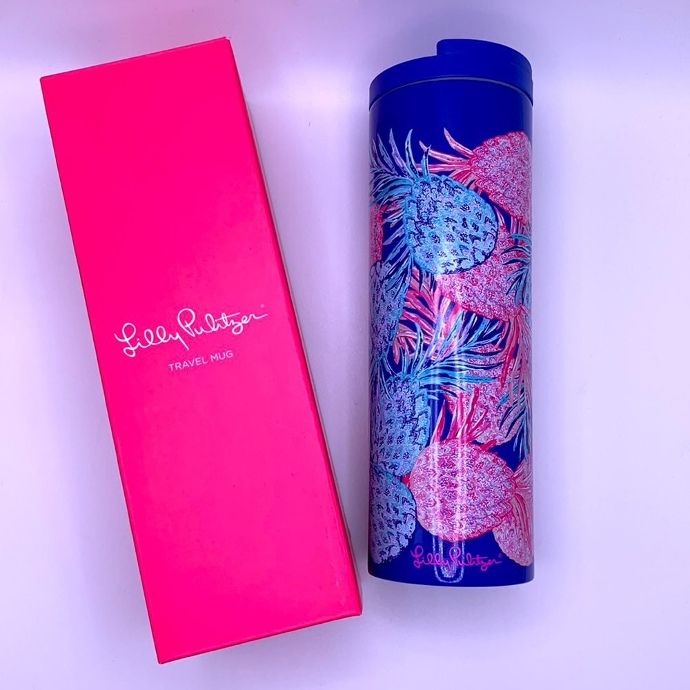 Lilly Pulitzer Insulated Travel Mug in Gypset - Picture 4 of 14